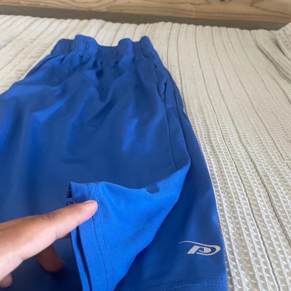 Blue Gym Shorts